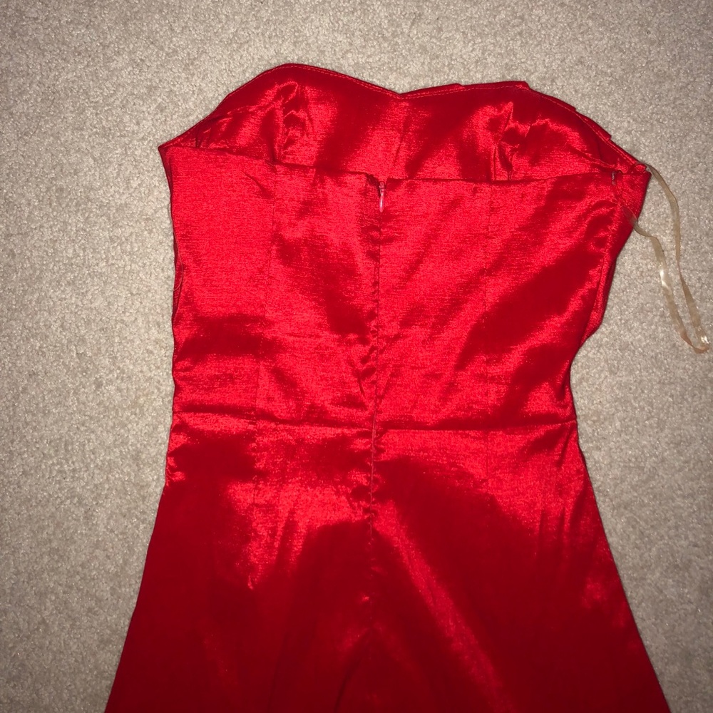 Red Cocktail Dress - Picture 2 of 2